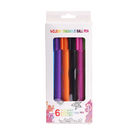 Vibrant Colors School Office Friction Erasable Pens 0.5
