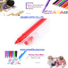 Smooth Writing Variegated Color Water Based Felt Tip Pens