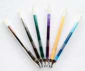 Retractable Vibrant Color Ink Friction Clicker Pen
