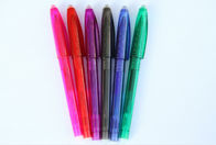 Assorted Color Nontoxic Erasable Gel Pens With Cap Pulling Closure