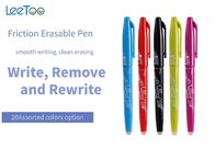 0.5mm Tip Erasable Gel Ink Pens Multi Colors With Eraser