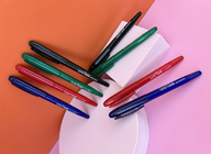 0.7/0.5mm spring Friction Erasable Pens With 4 Colors Available