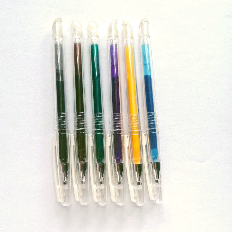 Nontoxic Gel Ink Friction Ball Pen With Soft Grip