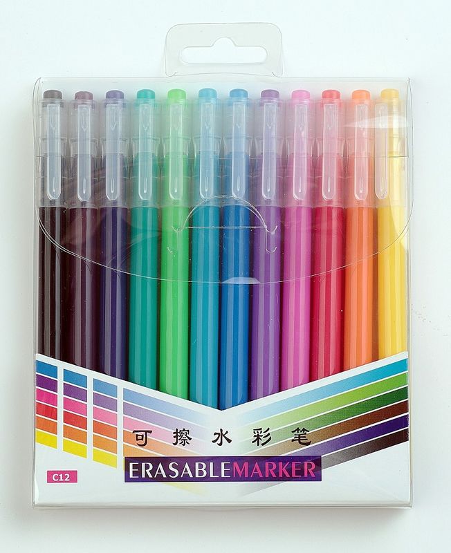 Smooth Writing 2.2mm Point Friction Erasable Marker Pens