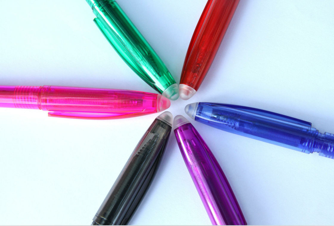 Ergonomic 0.7mm Erasable Ink Pens OEM For Planner