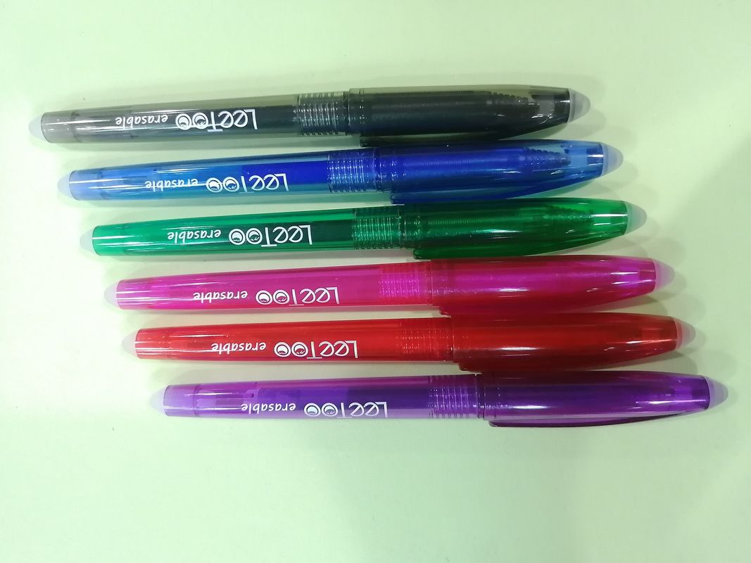 Nontoxic Erasable Gel Ink Pens With 0.7 mm Nib