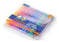 320 Meters plastic Friction Pen Eraser 7 Colors Nontoxic Ink