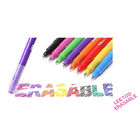 Custom Logo Smooth Writing Nontoxic Theromo Senstive Erasable Gel Ink Pen With Assorted Colors