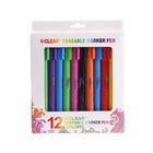 Vibrant Colors School Office Friction Erasable Pens 0.5