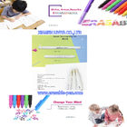 White Clean Stain Disappear Air Erasable Fabric Marking Pen