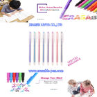 Kids Painting 8 Color Friction Marker Pen With Eraser