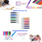 5 Color Erasable Gel Pens