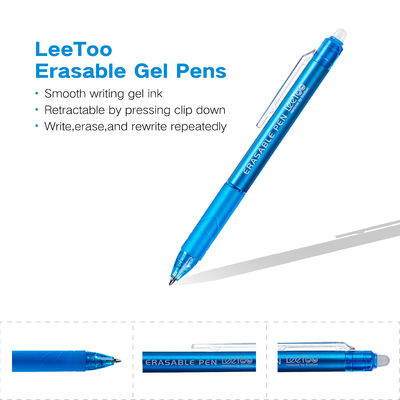 Custom Logo Erasable Ink Pens 0.5 Mm Needle Point Smooth Writing