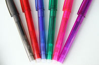 Ergonomic Grip Multi Color Erasable Gel Pen Writing Length 320m