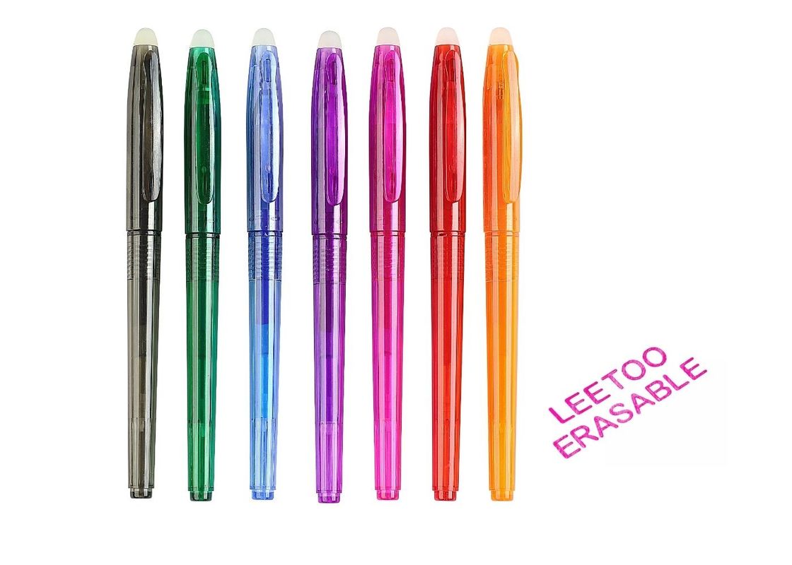 20 Colors Retractable Friction Clicker Pen 0.5mm / 0.7mm
