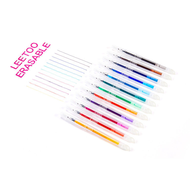 Friction Thermo Sensitive Erasable Colorful Gel Pens With Superior Nontoxic Ink