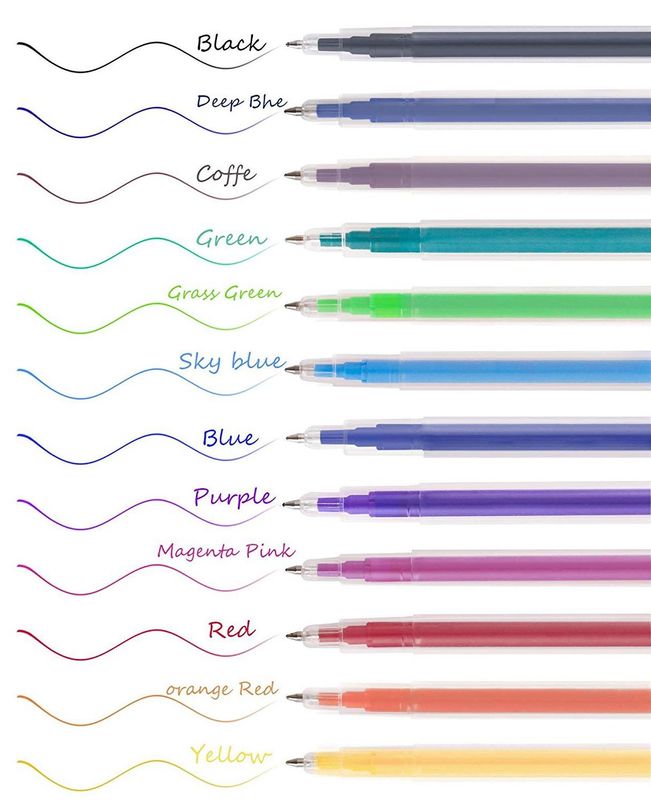 Student Writing Stationery Friction Rollerball Erasable Pens