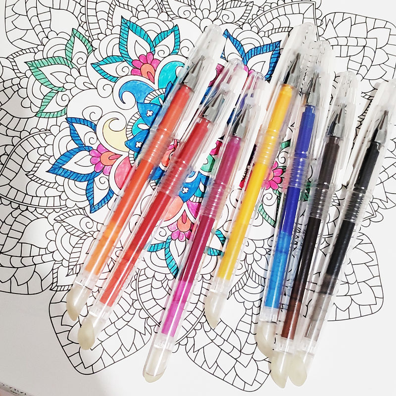 Multi Color Heat Sensitive Friction Erasable Pens With Refills
